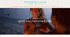 Desktop Screenshot of michellecross.co.uk